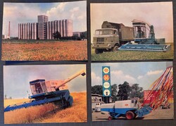 NDK fotósorozat 1975-ből - mezőgazdasági gépek VEB Kombinat Fortschritt Landmaschinen