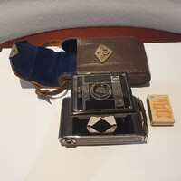 Antique agfa billy accordion camera 1930 kodak optics decoration