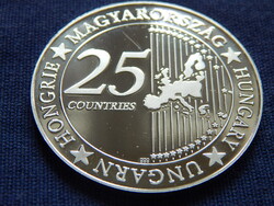 25 Countries of the European Union / Turul - 0.999-es színezüst érme 20 g. kapszulában