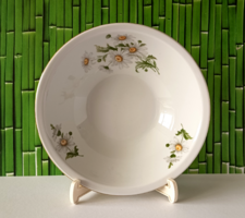 ALFÖLDI PORCELÁN MARGARÉTA MINTÁS KÖRETES,SALÁTÁS TÁLALÓ TÁL