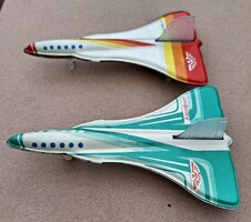 Aeroflot szovjet zománcozott lemez játék katonai repülő modell makett retro