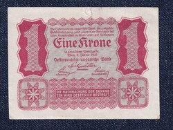 Ausztria 1 Korona bankjegy 1922