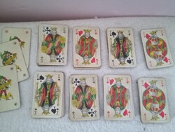 Régi franciakártya 2 pakli