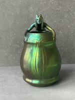 Zsolnay szecessziós kerámia, Mack Lajos terve alapján.