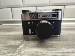 Fényképezőgép, FED 5 bőr tokkal