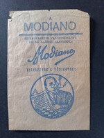 Modiano szivarkapapír reklámtasak