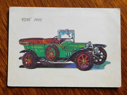 Rajzos képeslap - FIAT 1912. ZERO 1.tip.