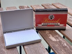 Retro pecsét nyomda párna, bélyegző pecsét kellékek