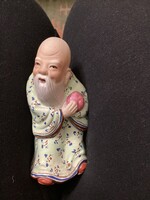 Shou ,a kínai hosszú élet istene a halhatatlanság szimbólumával