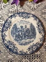 Eladó gyönyörű antik porcelán angol Johnson Broters jelenetes tál!