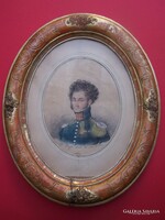 Giuseppe jelzéssel:Fiatal tiszt képmása 1815.