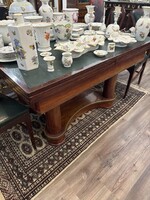 Art- deco asztal 10 db székkel