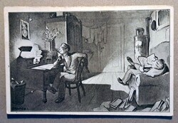 1936 Turul Szövetség képeslap – Kisújszállás bélyegzéssel – Horthy-korszak