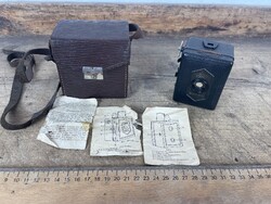 -AX014- Régi Zeiss Ikon Baby Box Fényképező Fényképezőgép