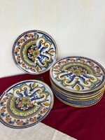 Csodás mintás porcelán  pizza tányér kínáló