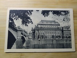 Régi Csehszlovák lap, Prága, Színház, 1950-60-as évek