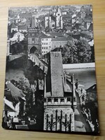 Régi Csehszlovák lap, Prága, Károly híd, 1960-as évek