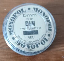 Írógép szalag Monopol, eredeti dobozban Csehszlovák