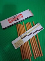 1970'S KOH-I-NOOR HARDTMUDT - CSEHSZOVÁK 3B PUHA GRAFIT CERUZASZETT GYÁRI 11 DB-OS KISZERELÉSBEN