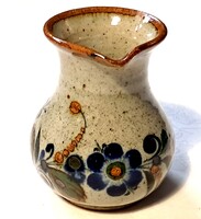 Mexikói 11,5 cm magas kancsó, népi