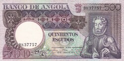 500 Escudos 1973 Angola   A képen látható állapotban