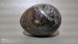 Vintage ónix  ásvány? valami ásvány tojás élethű tyúktojás méretben