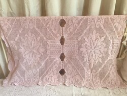 TERÍTŐ - CSIPKE - KÉZIMUNKA - 140 x 108 cm - 2 cm lyuk! JAVÍTHATÓ