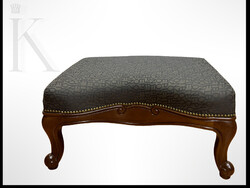 Antik stílusú ottomán, ülőke, zsámoly, puff fotel elé lábtartó