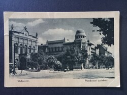 Régi képeslap - Debrecen – Csokonai Színház  1955