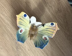 Karl Ens porcelán pillangó