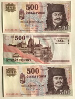 2006 500 EB UNC bankjegy tökéletes állapotban, sorkövető is fix áron.