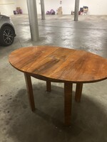 Asztal és 4 db Bieder székkel