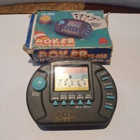 Retro texas hold'em póker és black jack kvarcjáték társasjáték kézi konzol szocreál
