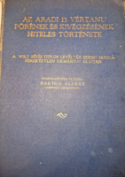 1930, Az aradi 13 vértanú pörének és kivégzésének hiteles története, ritka