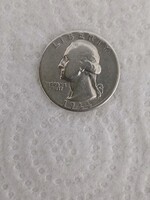 1/4 USA Dollár 1944 ezüst szép, a képen látható állapotban eladó
