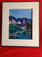 Izgalmas Cezanne  modoràban festett tàjkèp!