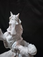 Herendi - Lovát fékező csikós - Gyönyörű, hibátlan állapotban!