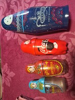 Extra vodkas pezsgős kólás matrjoska szett egyben! ( szetcsavarható)