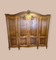 Neobarokk 4 ajtós ruhás szekrény, gardrób 2.