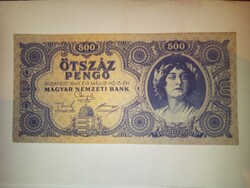 Hajtatlan 500 Pengő  - 1945 - ből