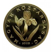 Magyarország,20 forint 2005 PP UNC nikkel