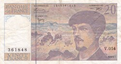 20  Frank 1997  Franciaország  A képen látható állapotban