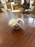 Zsolnay porcelán kék búzavirág mintával