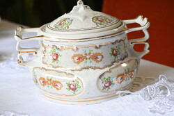 Stipo Dorohoi Porcelán, antik fedeles tál