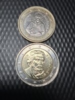 Bulgária forgalmi 1 és 2 euro 2026 bimetál