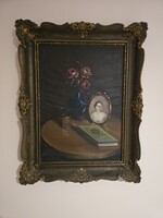 Ismeretlen szignós Olaj vászon festmény eladó