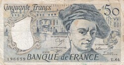 50  Frank 1991 Franciaország  A képen látható állapotban