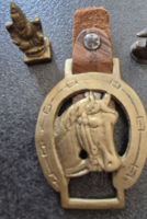 Réz szerencsehozó lópatkó