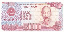 500 Dong 1988  Vietnám   A képen látható állapotban