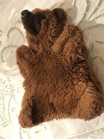 MACKÓ - PLÜSS - NÉMET - BÁB - 20 x 16 cm - EXKLUZÍV - VARRÁS MELLETT - 3 cm JAVÍTANDÓ GYŰJTEMÉNYBŐL